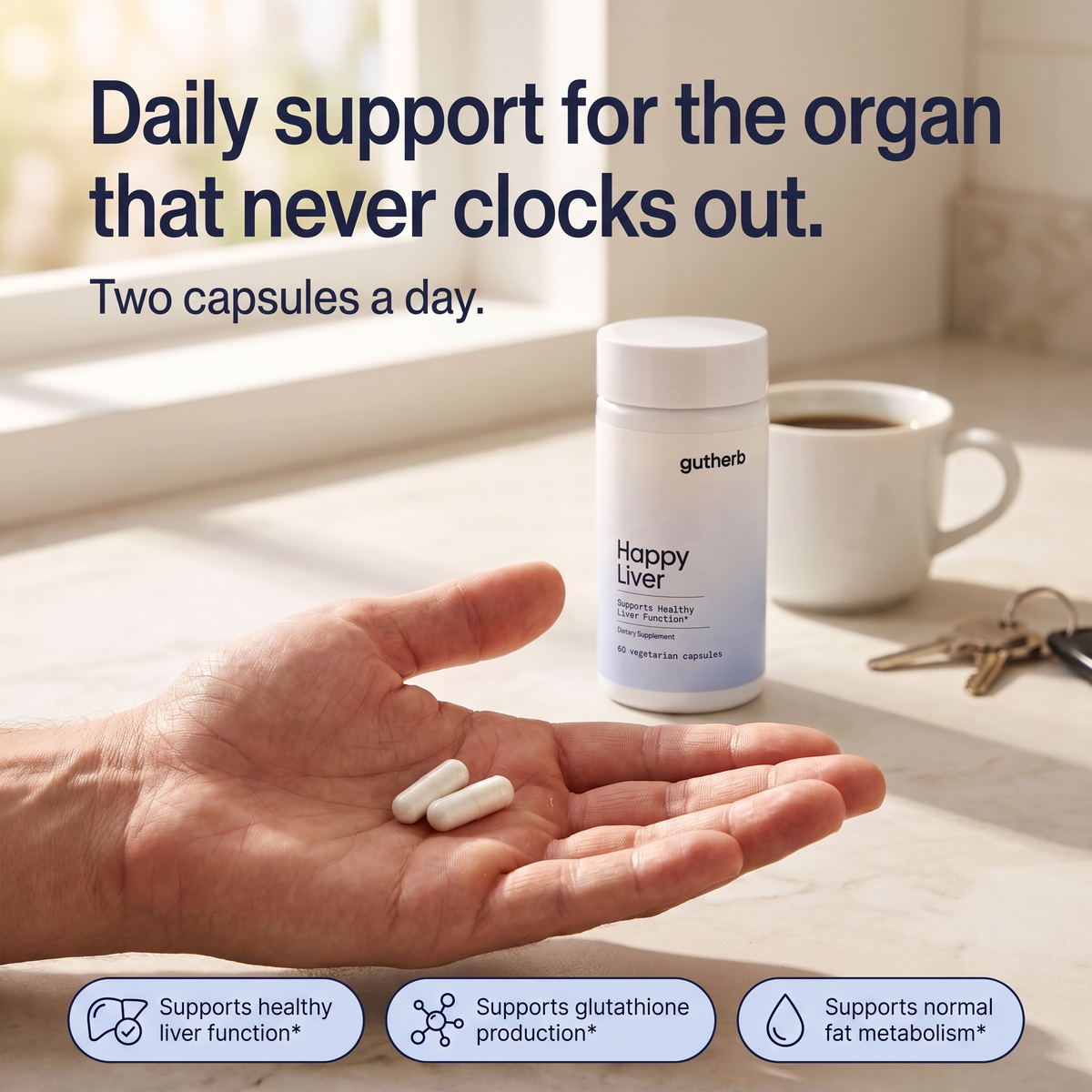 Happy Liver Wellness Support Capsules