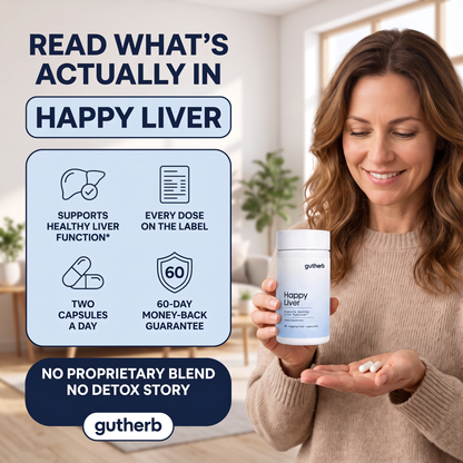 Happy Liver Wellness Support Capsules